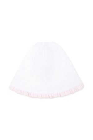 Cuffia in cotone bianco e rosa LA STUPENDERIA KIDS | TBCP52N01.